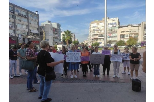 Kadın cinayetleri protesto edildi
