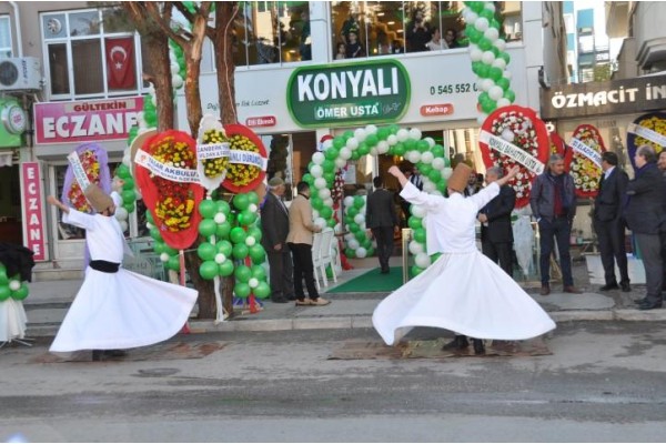 KONYALI ÖMER USTA’DAN SEMAZENLİ AÇILIŞ