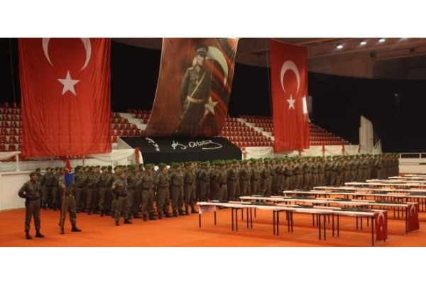 KISA DÖNEM ERLER YEMİN ETTİ