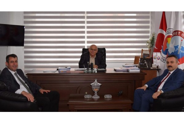 ALEV’DEN ALİAĞA TİCARET ODASI’NA İADE-İ ZİYARET