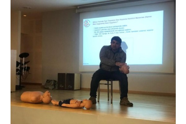 EMNİYET PERSONELİNE İLK YARDIM EĞİTİMİ
