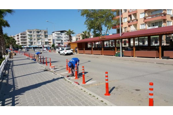 KALDIRIM İŞGALİNE DUBALI ÖNLEM
