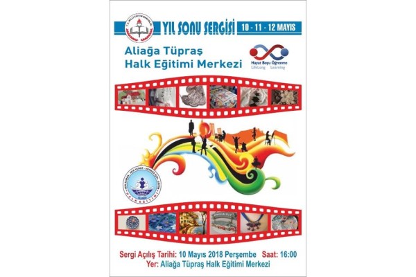 HALK EĞİTİM MERKEZİ’NDEN YILSONU SERGİSİ