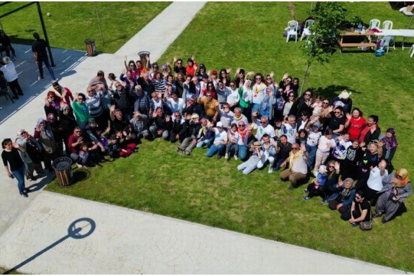 Yörükler güzel havanın tadını çıkardı