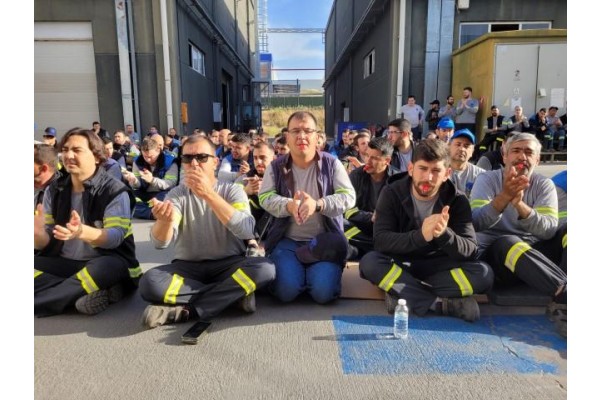 Ravago’da eylemler sürüyor