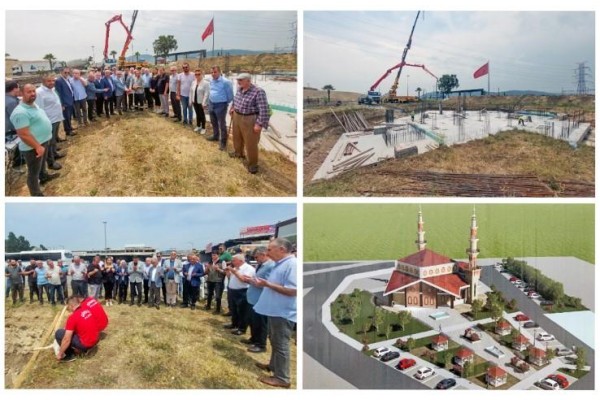 Sanayi Sitesi Camii’nin temeli atıldı