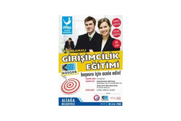Aliağa’da Uygulamalı girişimcilik eğitimi