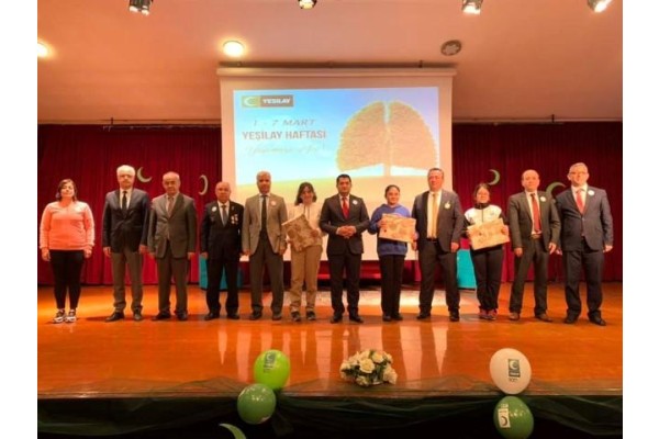 YEŞİLAY HAFTASI KUTLANDI