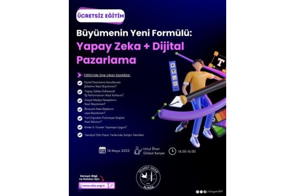 ALTO üyelerine ücretsiz yapay zekâ eğitimi