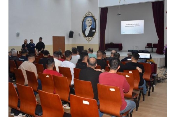 Belediyeden cezaevinde farkındalık seminerleri