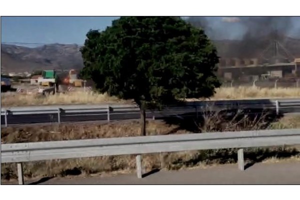 ÇIKAN YANGIN TIRLARI TEHDİT ETTİ