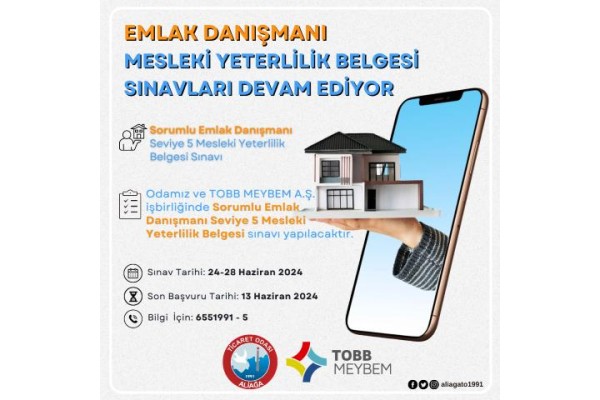 Mesleki yeterlilik sınavı başvuruları sürüyor