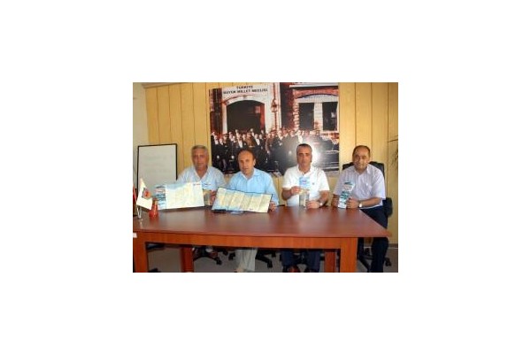 Şöförler Odası'ndan Aliağa haritası