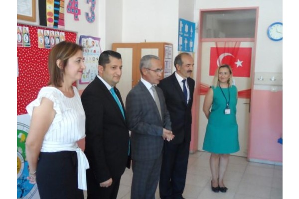 PROTOKOLDEN ATATÜRK İLKOKULU’NA ZİYARET