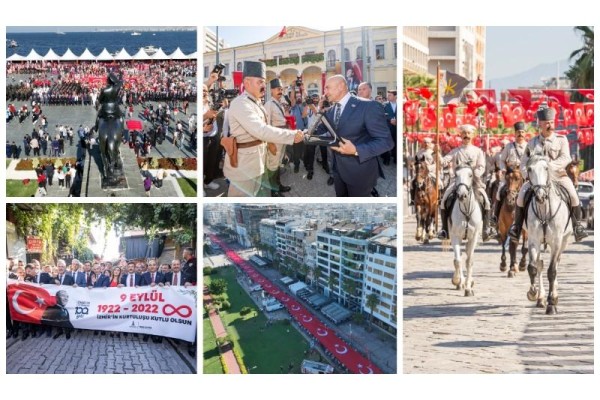 Kurtuluşun 100. yılına coşkulu kutlama