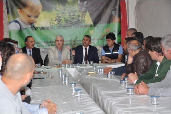 PARTİLİLERE AĞAÇLANDIRMA EĞİTİMİ