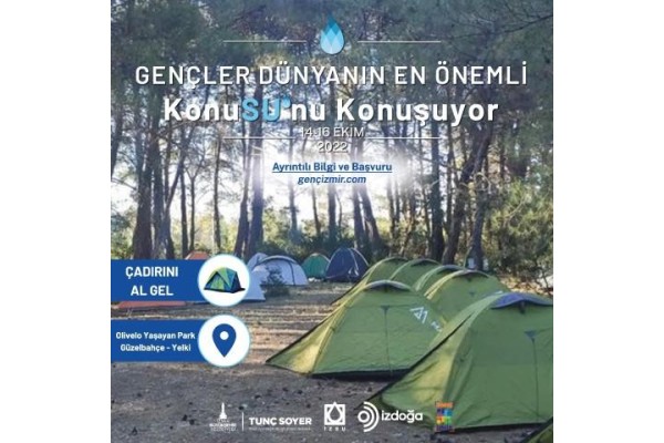 Genç kampçılar su için buluşacak