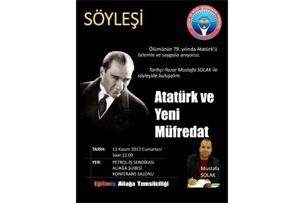 ATATÜRK VE YENİ MÜFREDAT KONUŞULACAK!