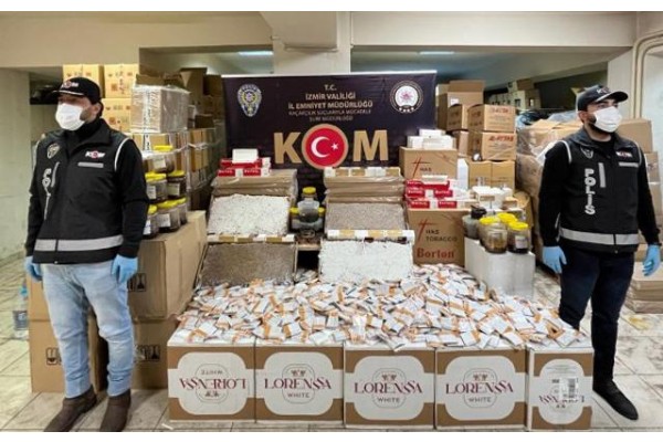 KAÇAK TÜTÜN OPERASYONUNDA 2 TUTUKLAMA