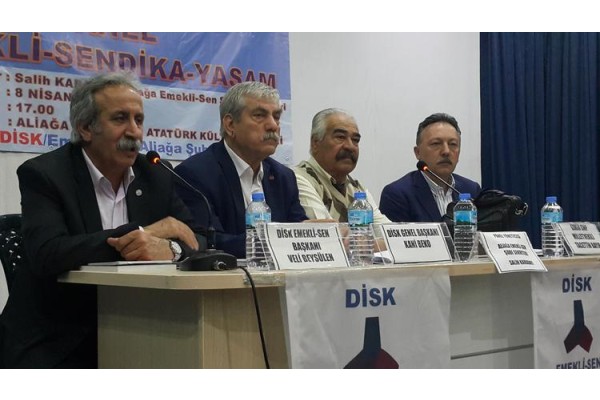 EMEKLİ, SENDİKA VE YAŞAM KONUŞULDU