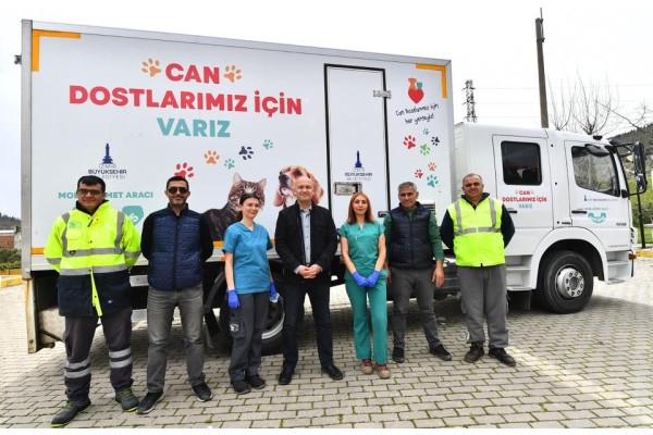 KIRSAL İLÇELER İÇİN MOBİL HİZMET ARACI YOLA ÇIKTI