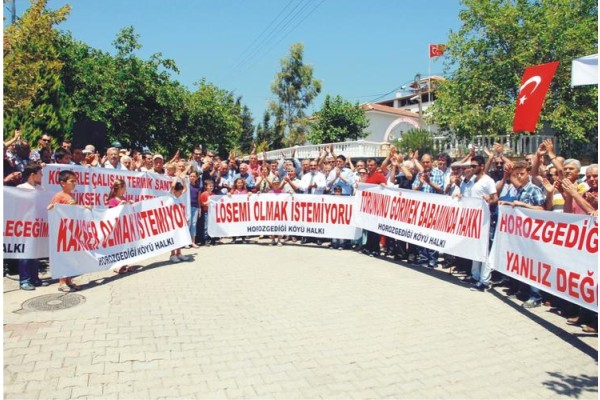 YÜKSEK GERİLİM HATTINA YÜKSEK DİRENİŞ