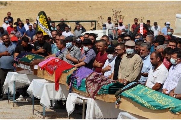 KAZADA YİTİRİLENLER TOPRAĞA VERİLDİ