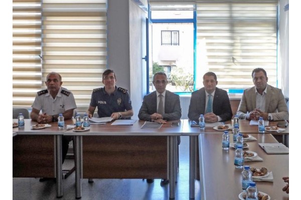 OKUL GÜVENLİĞİ TOPLANTISI YAPILDI