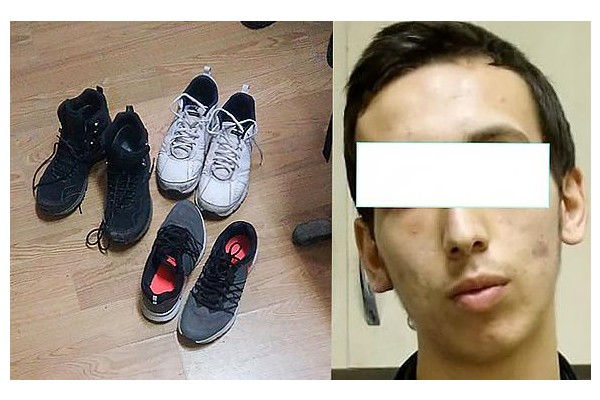 AYAKKABI HIRSIZLIĞI ŞÜPHELİSİ YAKALANDI