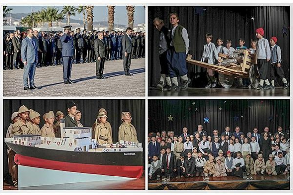 Atatürk özlem ve minnetle anıldı