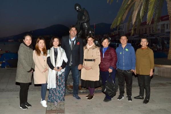 ÇİN MEDYA AJANSI FOÇA’YI TANIDI