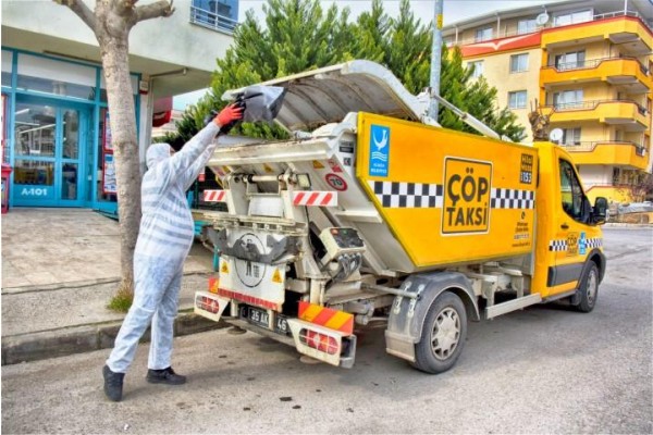 38 BİN TON EVSEL ATIK TOPLANDI