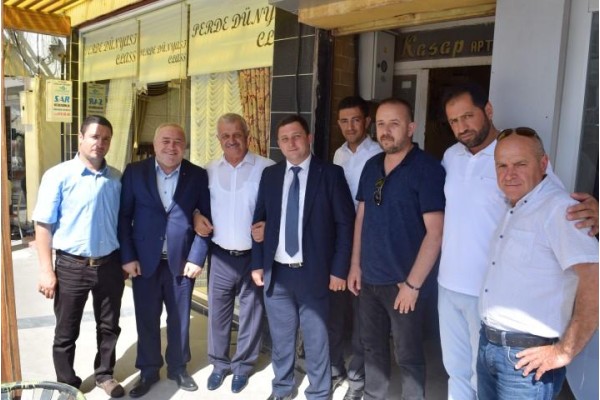 ODA BAŞKANLARINDAN İLÇE TEŞKİLATLARINA ZİYARET