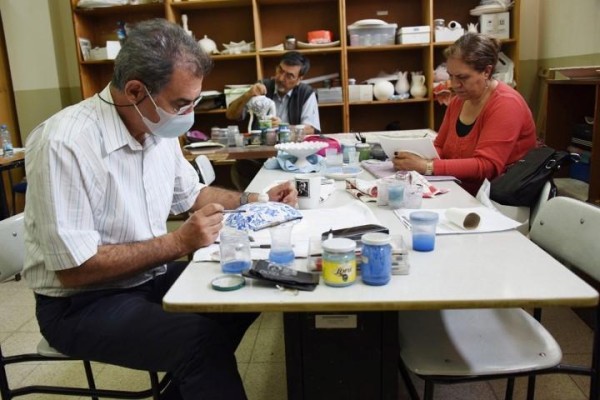 HALK EĞİTİM MERKEZİ YILSONU SERGİSİNE HAZIRLANIYOR