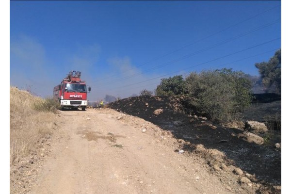 NEMRUT SANAYİ BÖLGESİ’NDE YANGIN