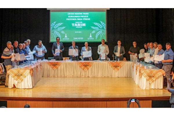 ORTAK MAKİNA PARKI İÇİN PROTOKOL İMZALANDI