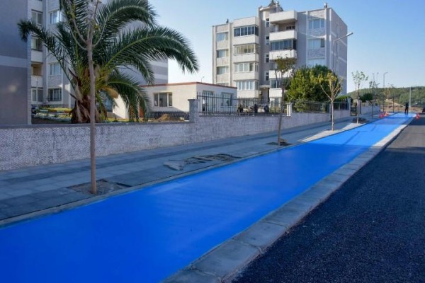 YENİ MAHALLE’YE BİSİKLET YOLU