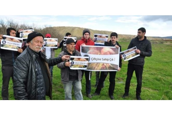 ALİAĞALI ÇİFTÇİLERDEN HASSASİYET ÇAĞRISI