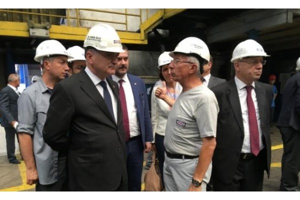 BAKAN ÖZLÜ, HABAŞ’IN YENİ TESİSLERİNİ GEZDİ