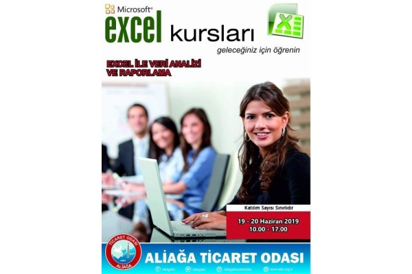 ALİAĞA TİCARET ODASI’NDAN İLERİ DÜZEY EXCEL EĞİTİMİ
