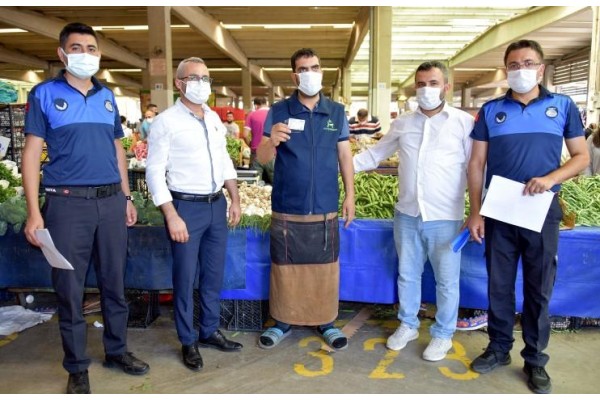 PAZAR ESNAFINA TEK TİP KIYAFET UYGULAMASI