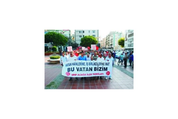 TERÖRÜ LANETLEDİLER