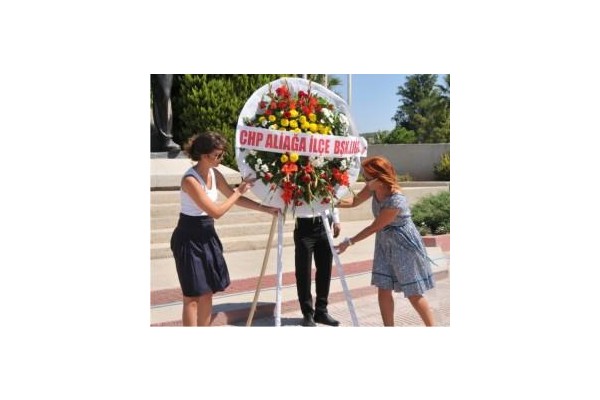 CHP Aliağa Ata’nın huzurunda