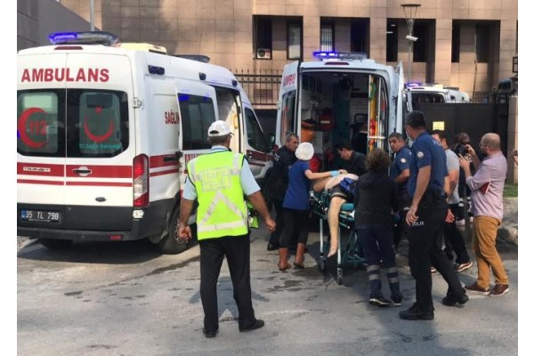 İZMİR ADLİYESİ'NDEKİ GAZ SIZINTISI CAN ALDI