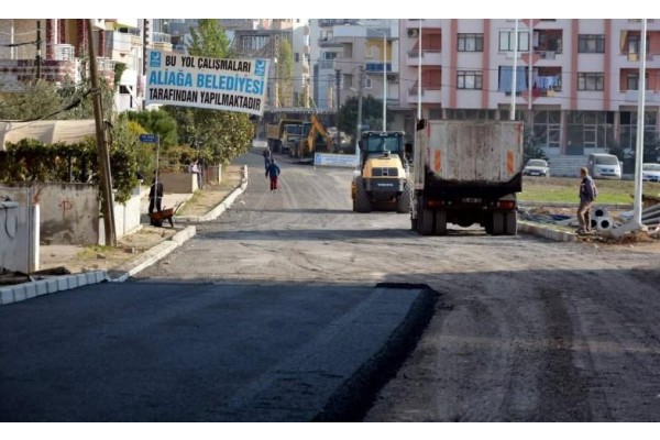 YENİ MAHALLE ASFALTLANIYOR