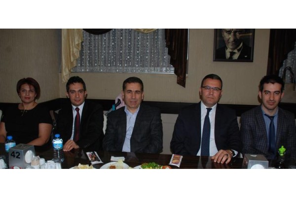 TAYİNİ ÇIKAN ADLİ PERSONELE VEDA YEMEĞİ