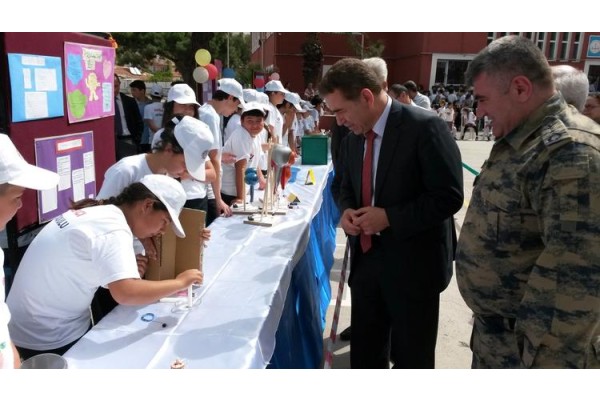 HELVACI’DA TÜBİTAK BİLİM FUARI AÇILDI