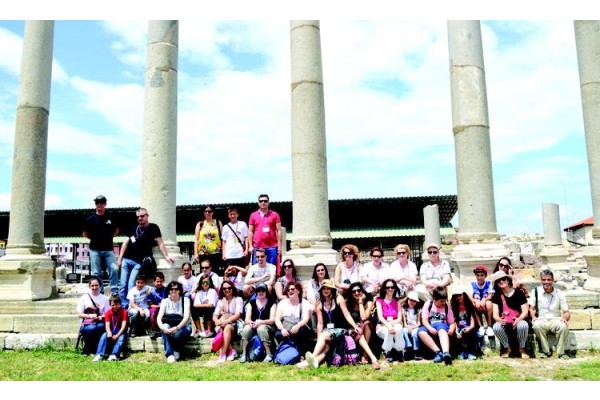 PROJE ORTAKLARINI AĞIRLADILAR