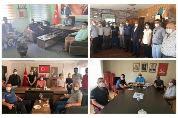 BALIKÇIOĞLU İADE-İ ZİYARETLERİNE DEVAM EDİYOR