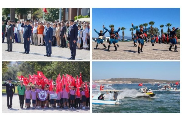 Aliağa’nın Kurtuluşu ilk kez resmi törenle kutlandı